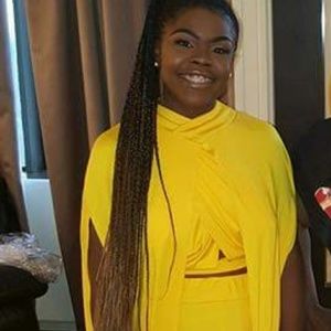 Two piece Cape outfit yellow